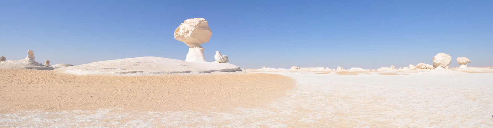 Circuit dans le Désert Blanc d’Égypte