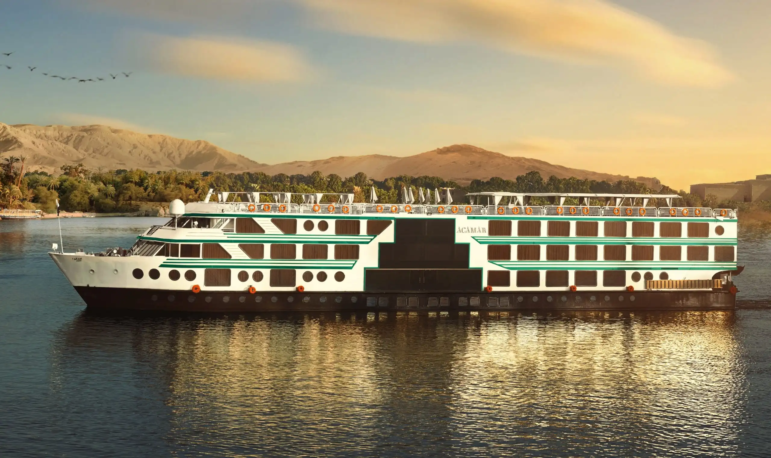 Acamar – croisière 5 étoiles sur le Nil de 8 jours au départ de Louxor, via Assouan