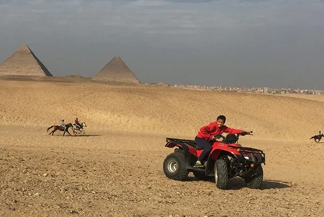 Excursion en quad à Gizeh