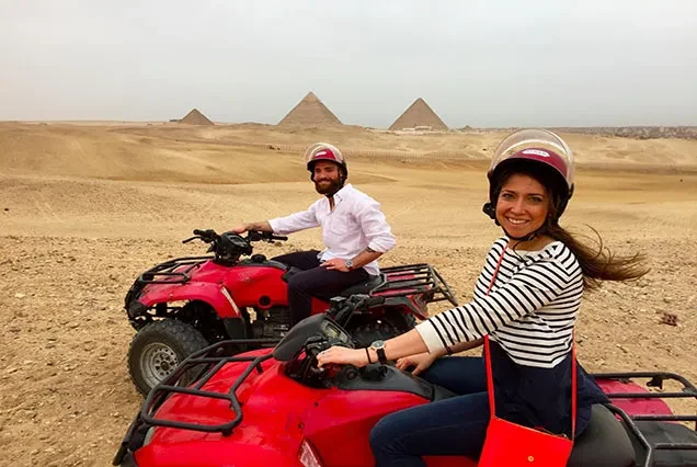 Excursion en quad à Gizeh