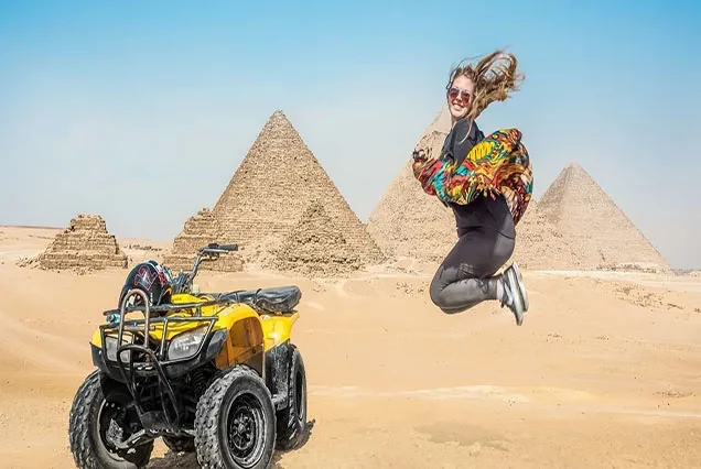 Excursion en quad à Gizeh