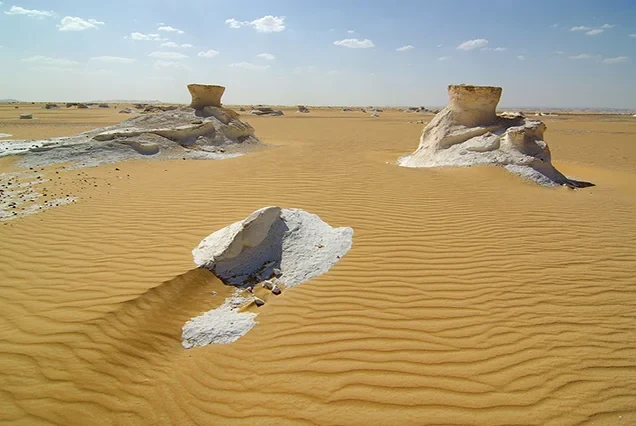Circuit dans le désert égyptien de 6 jours et Désert Blanc – l’oasis de Bahariya