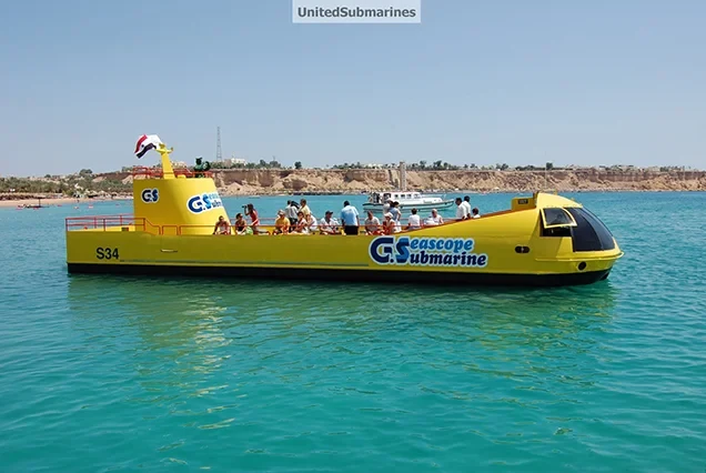 Excursion premium en semi-sous-marin à Charm el-Cheikh