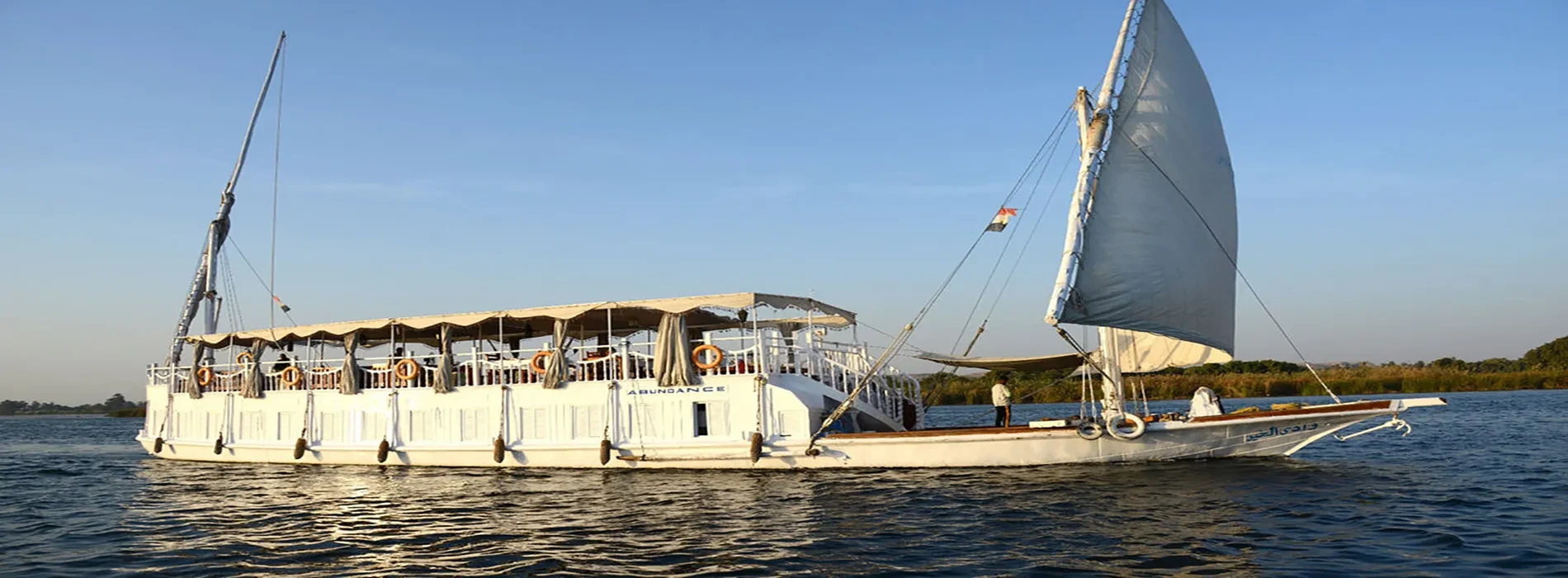 Abundance Dahabiya – croisière sur le Nil de 8 jours : Louxor–Assouan