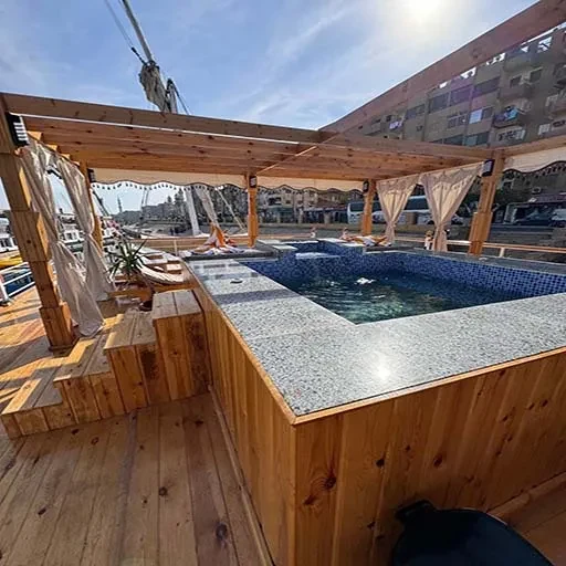 Akhnaton Dahabiya – croisière boutique 5 étoiles de 5 jours sur le Nil de Louxor à Assouan