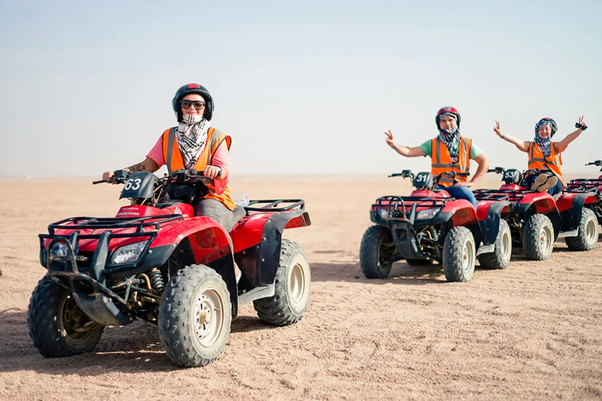 Safari en quad aux pyramides de Gizeh – aventure riche en adrénaline