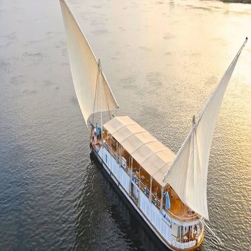 Lazuli Gordon Pacha Dahabiya – croisière sur le Nil de 4 jours : Assouan–Louxor