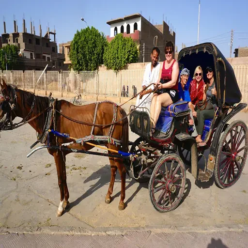 Visite romantique de Louxor en calèche