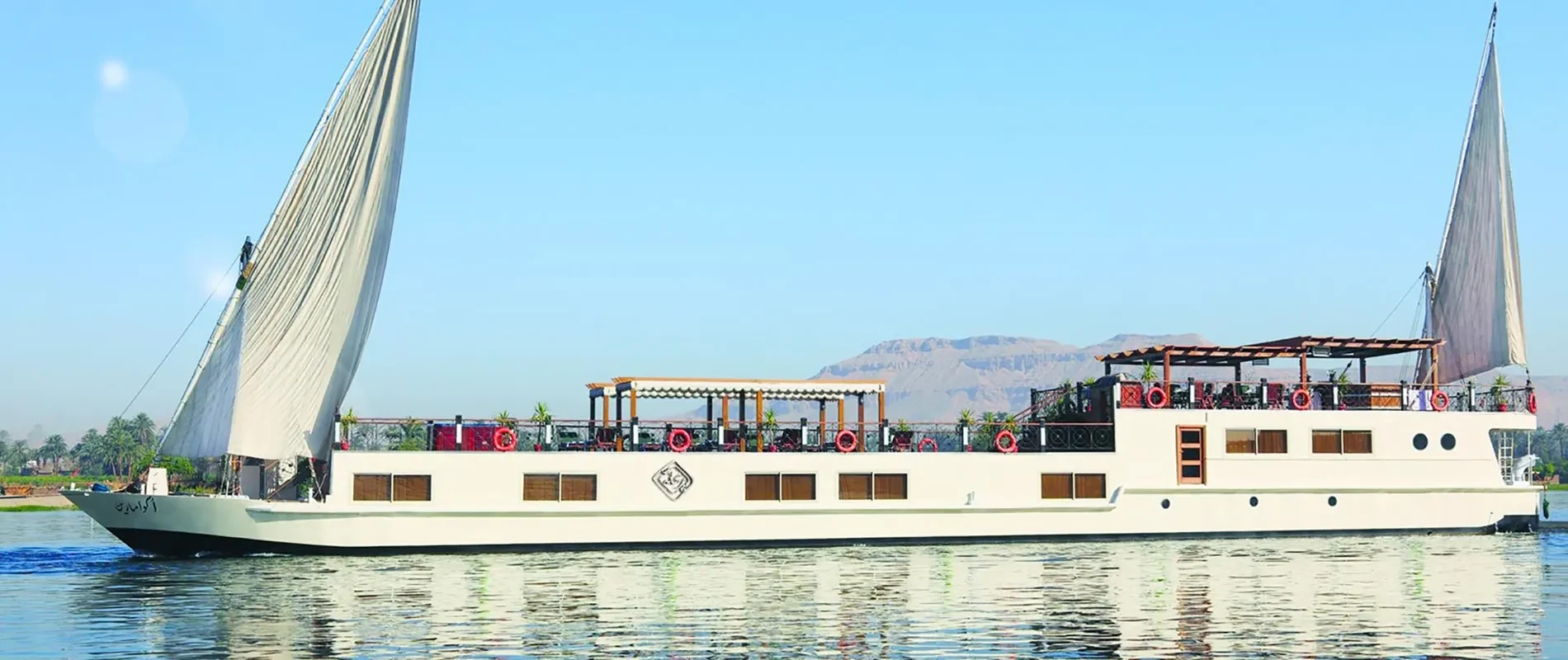 Merit Dahabiya – croisière sur le Nil de 4 jours : Assouan–Louxor