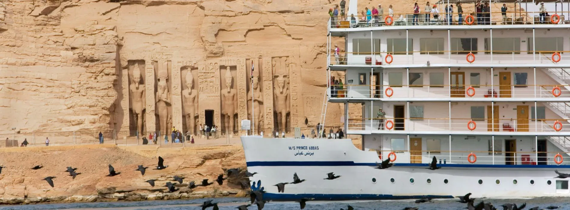 Mövenpick Ms Prince Abbas – croisière sur le lac Nasser de 4 jours : Abou Simbel–Assouan