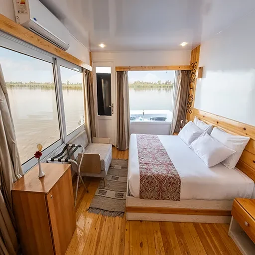 Princess Cleopatra Dahabiya – croisière sur le Nil de 5 jours : Louxor–Assouan