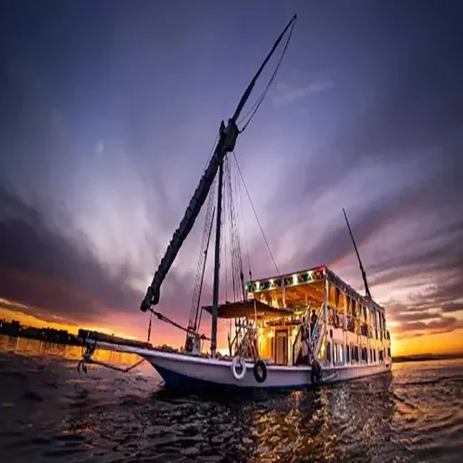 Princess Cleopatra Dahabiya – croisière sur le Nil de 4 jours : Assouan–Louxor