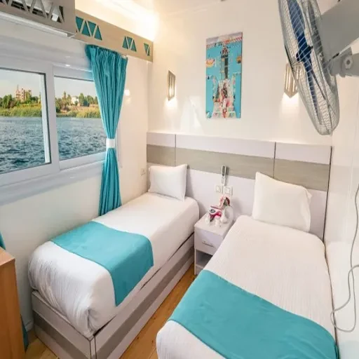 Royal Cleopatra Dahabiya – croisière sur le Nil de 4 jours : Assouan–Louxor