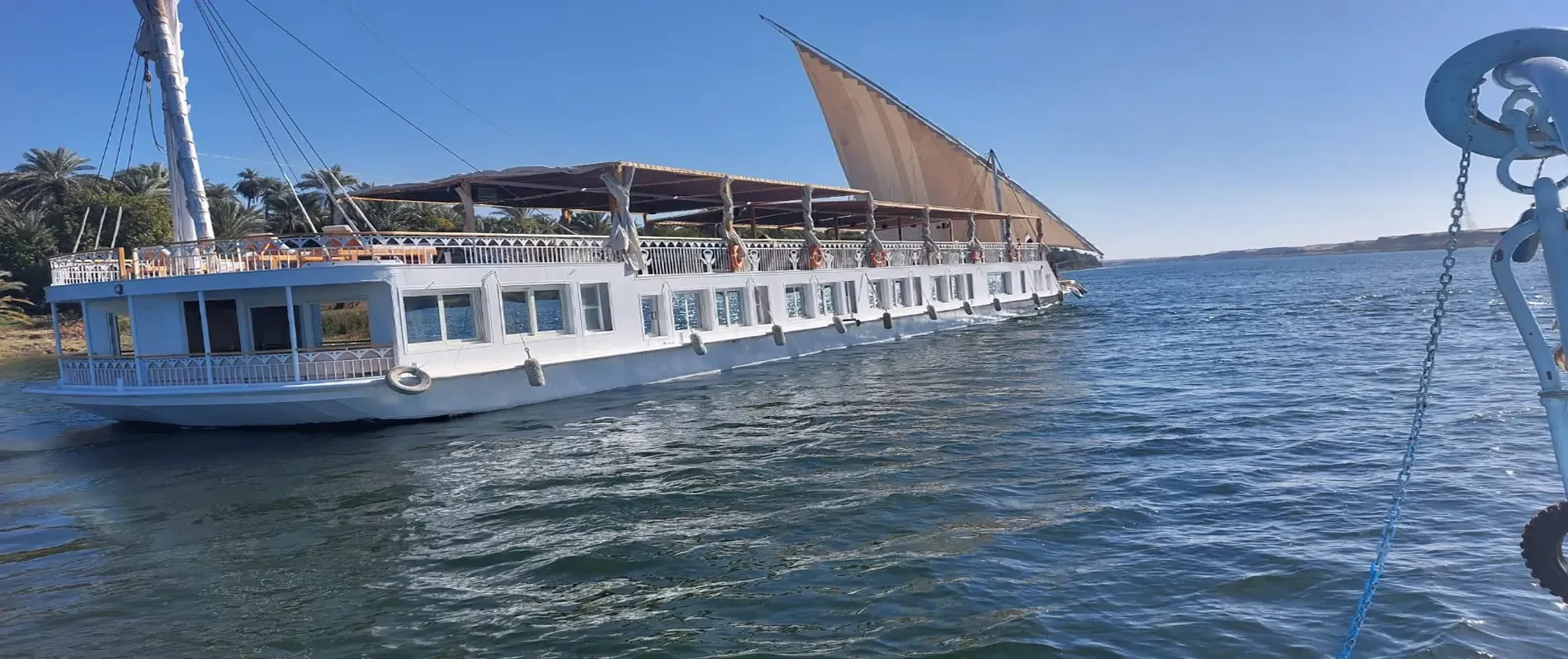 Sacred Lotus Dahabiya – croisière sur le Nil de 4 jours : Assouan–Louxor