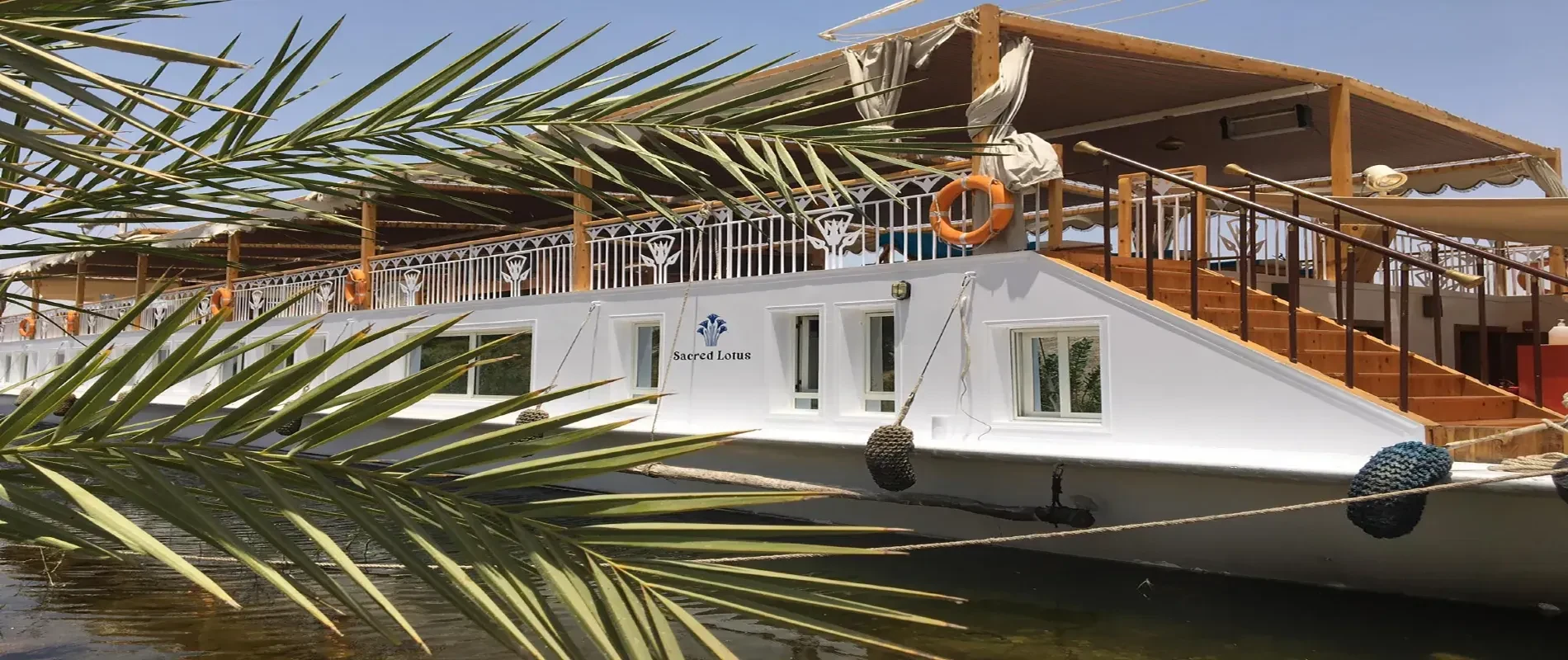 Sacred Lotus Dahabiya – croisière sur le Nil de 5 jours : Louxor–Assouan