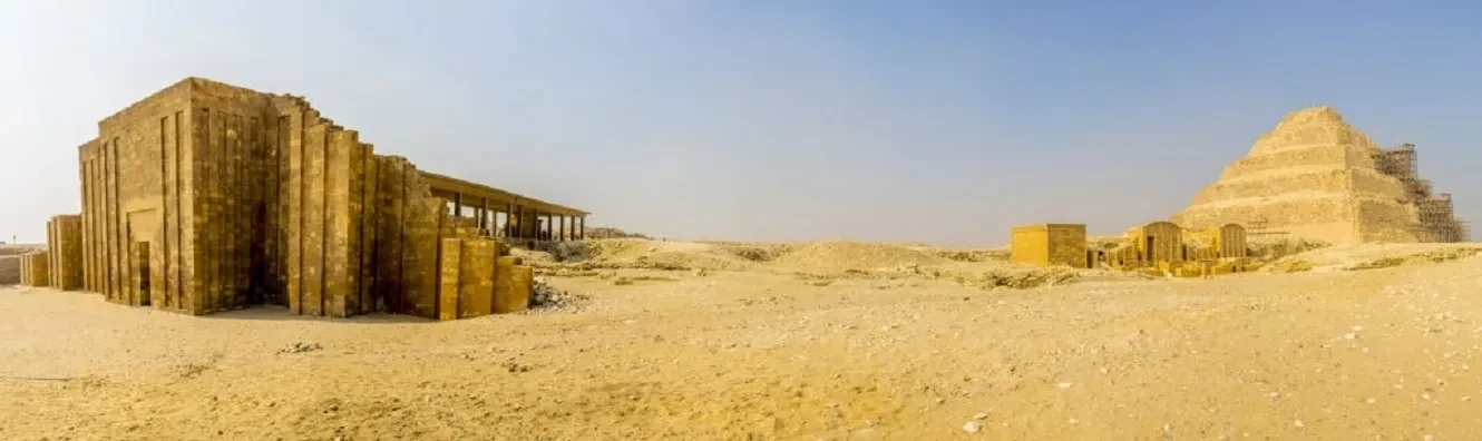 Excursion privée depuis le port de Sokhna vers les pyramides de Gizeh et safari à Saqqarah