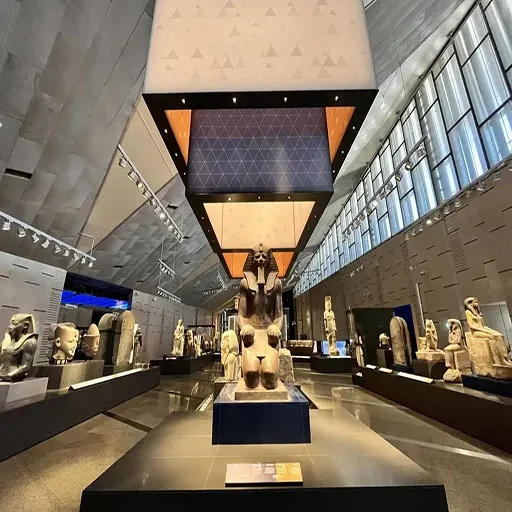 Visite privée des pyramides de Gizeh depuis Le Caire et du Grand Musée Égyptien
